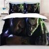 Megamind Quinn Harley Joker Duvet Cover With Pillow Cases Cartoon Set Bedding