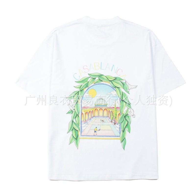 Unisex Streetwear Cotton T-Shirt Loose Fit Short Sleeve Casual Tee Youth