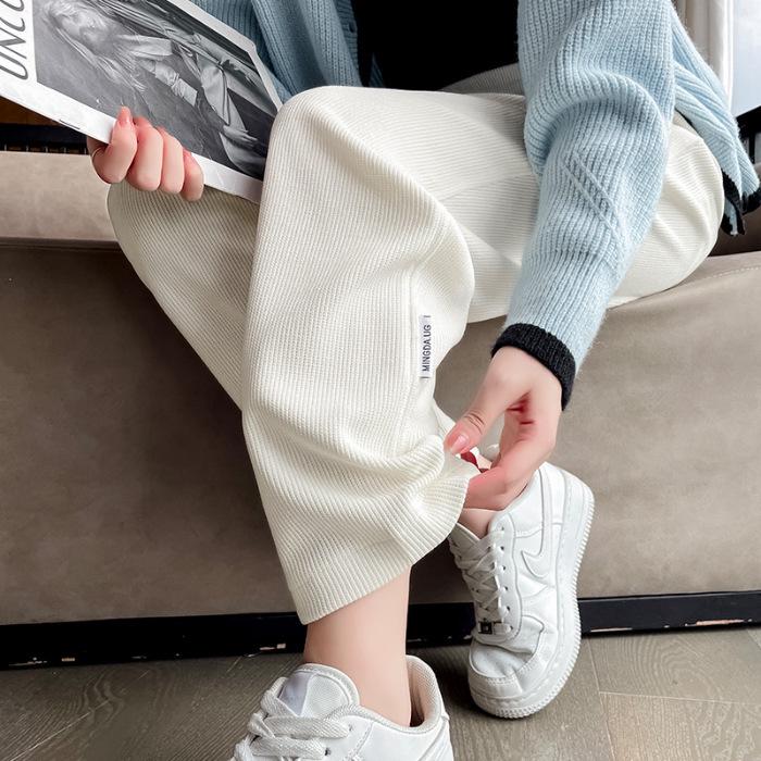 Женские узкие брюки-гаремы - Стильные узкие прямые штанины для осени, весны и зимы 2025