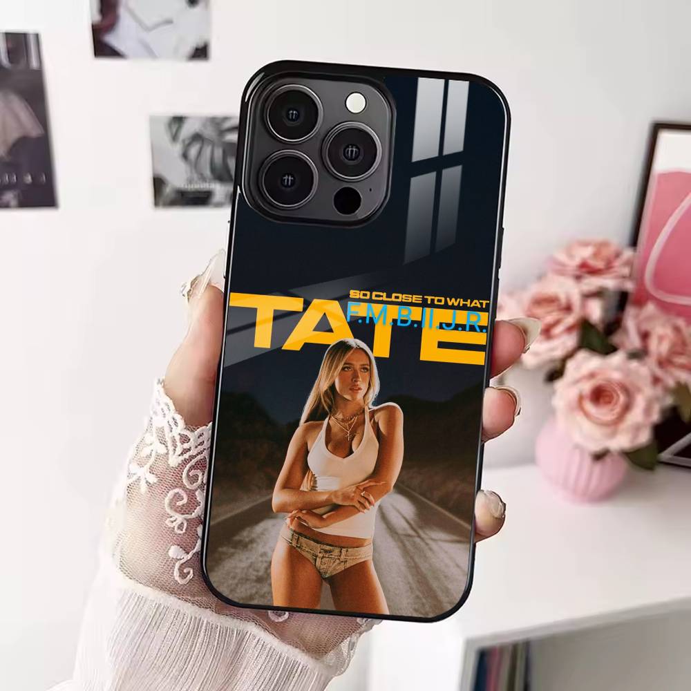 Популярная певица T-Tate McRae Чехол для телефона для iPhone 17,16,15,14,13,12,Plus,Pro,Max для Magsafe Магнитная беспроводная зарядка