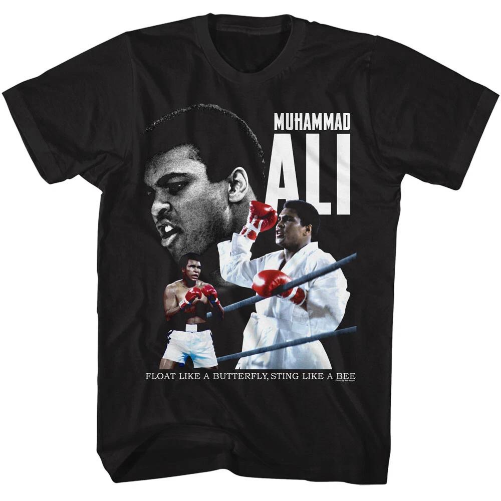 Muhammad Ali Red Gloves Float Like A Butterfly Sting Like A Bee Men's T Shirt