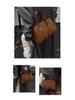 2025 Autumn Retro High-End Women's Single Shoulder Crossbody Bag, Lazy Style Boston Handbag