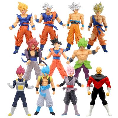 Фигурка Сон Гоку Супер Сайян Аниме Dragon Ball Goku DBZ Фигурка Действия Модель Подарки Коллекционные Фигурки для Детей 18 см