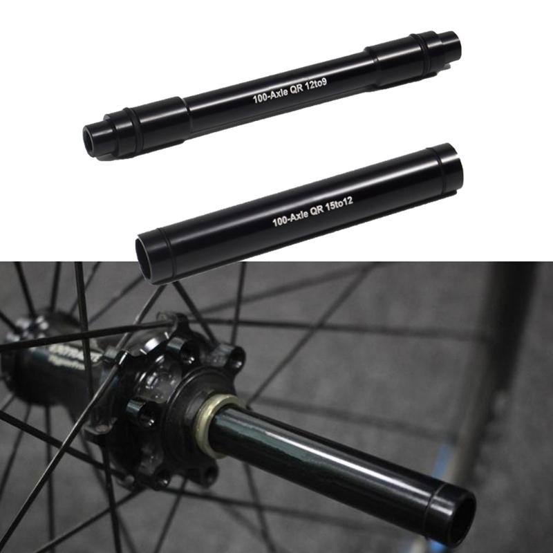 Адаптер для переднего колеса шоссейного велосипеда под сквозную ось, алюминиевые сплавы, конвертер передней втулки, передние втулки для горного велосипеда, трубчатые оси