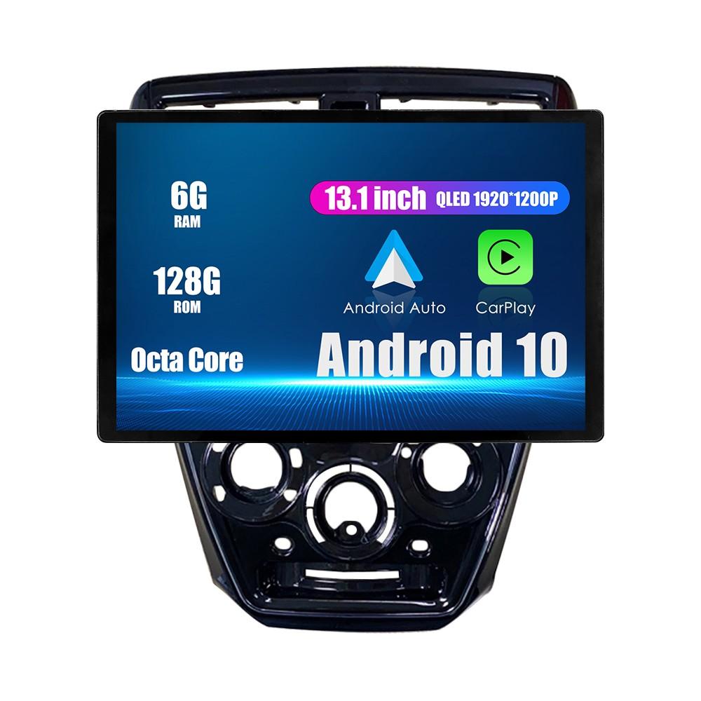 Android Радио 13,1 "Автомобильное стереонавигационное головное устройство Мультимедийный плеер GPS для Perodua Axia 2019-2021