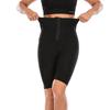 PU термо пот шорты для сауны женские талии тренажер для похудения фитнес формирователи пятые брюки