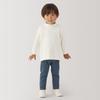 MUJI Футболка Baby Brushed Smooth Knit High Neck Long Sleeve Unisex Baby CC23TA4A Smoky Blue Baby 80