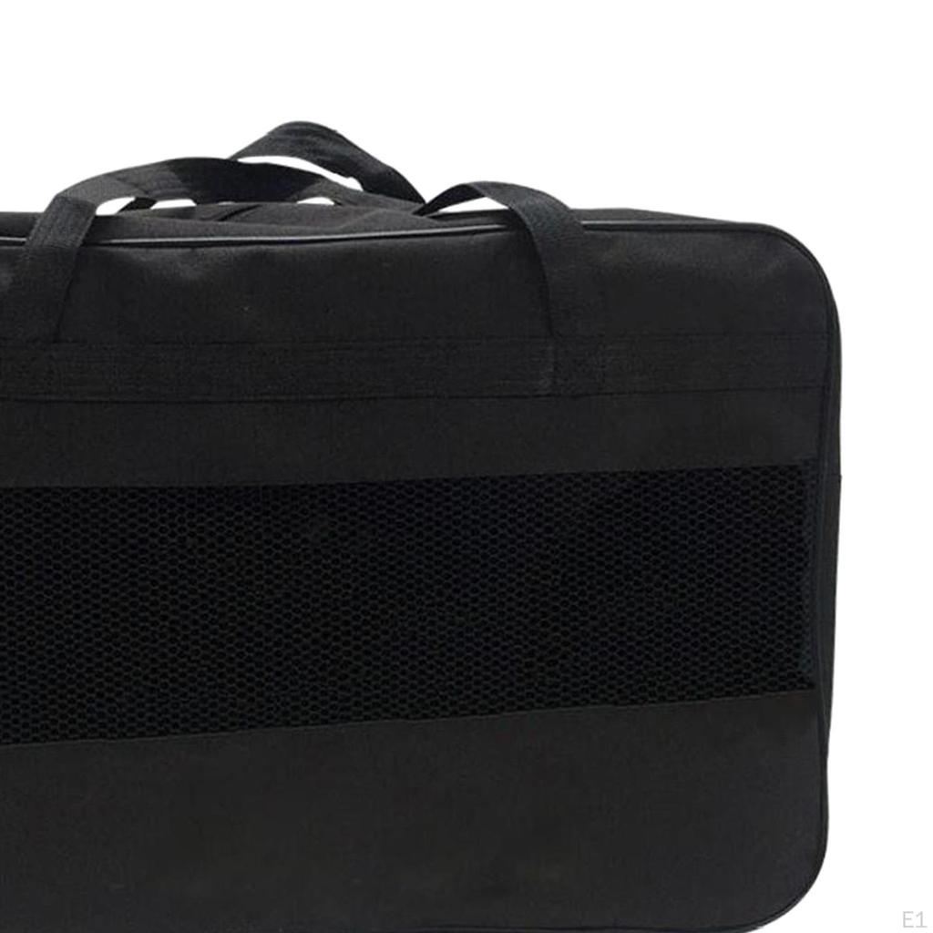 Сумка для переноски с препятствиями, сумка для тренировок по футболу с препятствиями для скоростного хранения, черная дышащая с