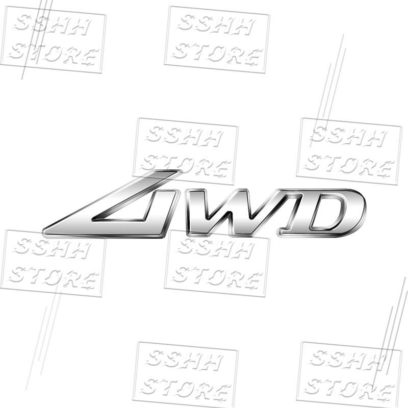4WD Car Lettering Badge Sticker For Genesis G80 G90 G70 GV60 GV70 GV80 GV90 EQ900 Hyundai Logo Metal Trunk Emblem Accessories XX45