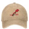 Morocco Map And Flag Casual Baseball Cap Spring Trucker Hat Hot Sale Hunting Camping Hip Hop Hats Female Male Baseball Caps