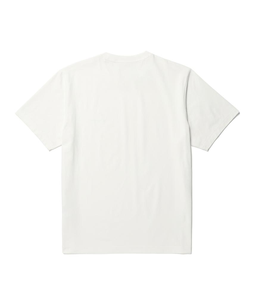 SNOWPEAK APPAREL Quick-Dry Basic Short Sleeve T-Shirt (S26Mutts12) Off White