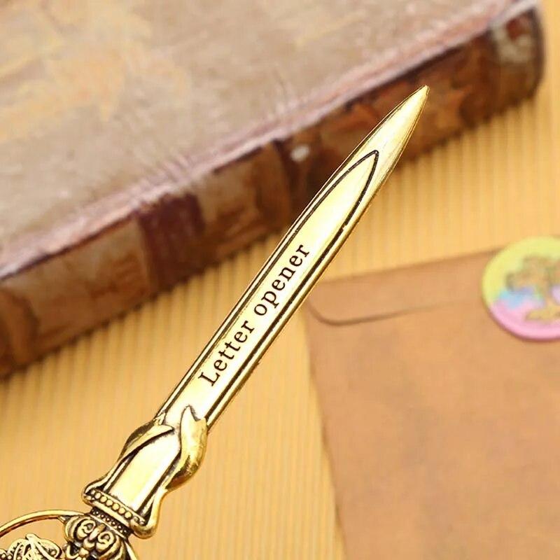 Универсальный нож в стиле ретро, ​​мини-портативный нож для резки бумаги, открывалка для конвертов с письмами, нож для экспресс-коробки, нож для резки коробок, принадлежности для студентов