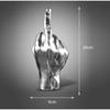 Personalized Middle Finger Statue Nordic Resin Figurines Craft Sculptures Ornament Home Office Decorations Living Room Decor