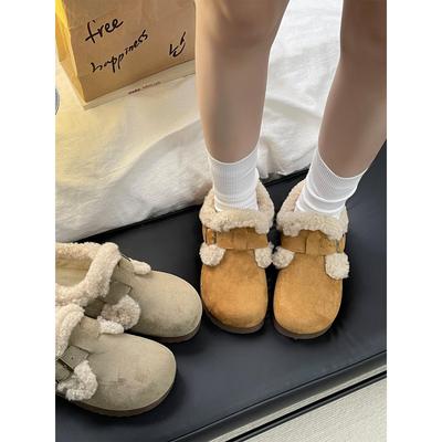 Новые товары в продаже зимой, новые туфли Мао Мао, хлопковые туфли снаружи, женские туфли-лоферы 2468