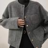 New Autumn and Winter Double-sided Wool Coat Women's Short Korean Style Loose Temperament Woolen Coat