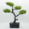 Artificial Bonsai Tree Greenery Ornament Desktop Decorative Decoration Fake Plants with Pot for