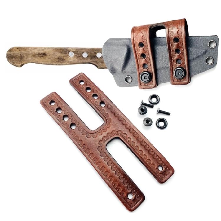 Кожаные IWB Кольца для ремня Поясные кольца Двойные ремни Комплект с винтами Для ножен ножей Чехлы Кобуры Изготовление Фурнитура