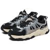 Fila Trek 1S Fabric Synthetic Leather Sports Outdoor Trendy Retro Low Top Casual Shoes Men Sneaker Black Gray F12M242119FBD