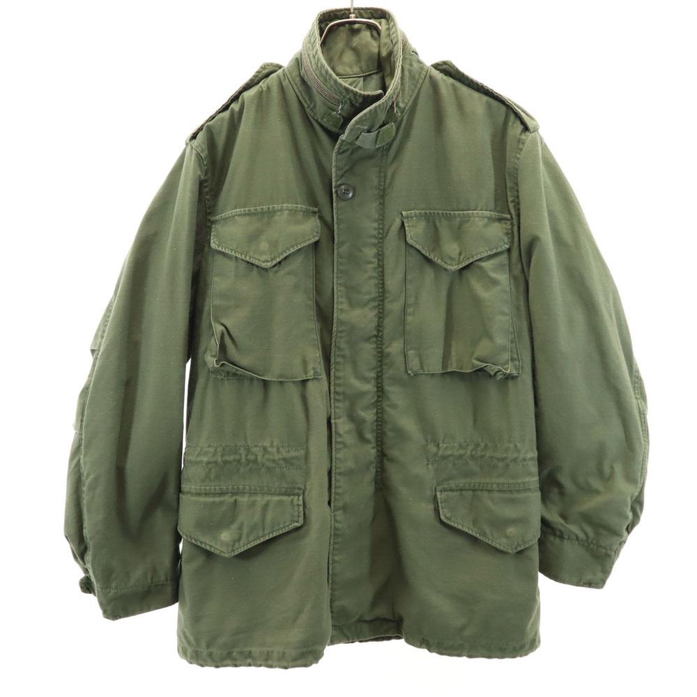US ARMY 60s 70s Vintage M65 Field Jacket Khaki Military Men's Used