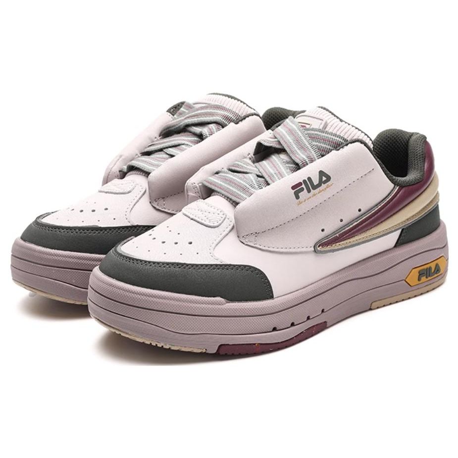 Fila Mix Versatile Warm Waterproof Low-Top Skate Shoes Women Sneaker Gray F12W344201FGA