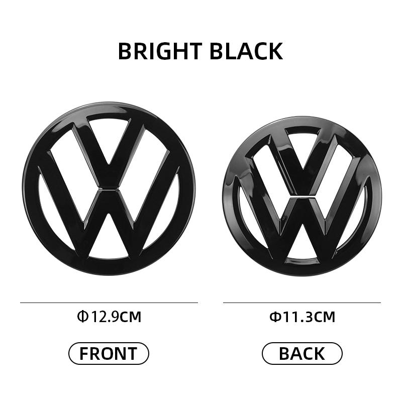 Для VW VOLKSWAGEN Новые 2 шт. Значок передней решетки автомобиля Заменяемая наклейка-эмблема для Volkswagen VW Golf 5 MK5 GTI