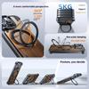 360 ° Rotating Ring Stand Phone Case For iPhone 16 15 14 Pro Max Magsafe Magnetic Stand Walnut Metal Frameless Protective Cover
