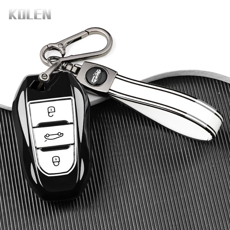 Новый ТПУ Чехол для Ключа Автомобиля Для Peugeot 2008 3008 4008 5008 308 408 508 Citroen C1 C2 C4 C6 C3-Xr Picasso Grand Ds3 Ds5 Защита