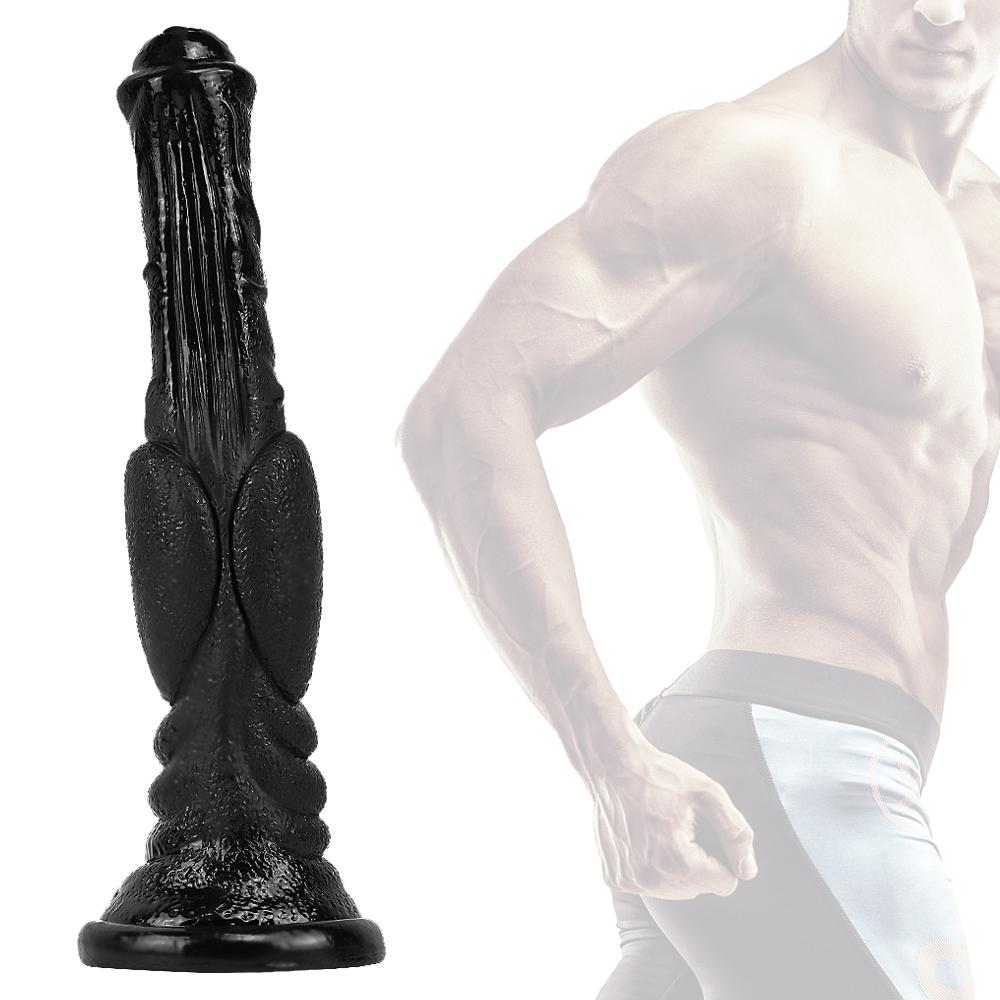 Лошадиный пенис, имитация животного, фаллоимитатор, секс-оргазм, фаллоимитатор для взрослых, присоска, пенис, анальная пробка, товары для взрослых 18+, секс-игрушки