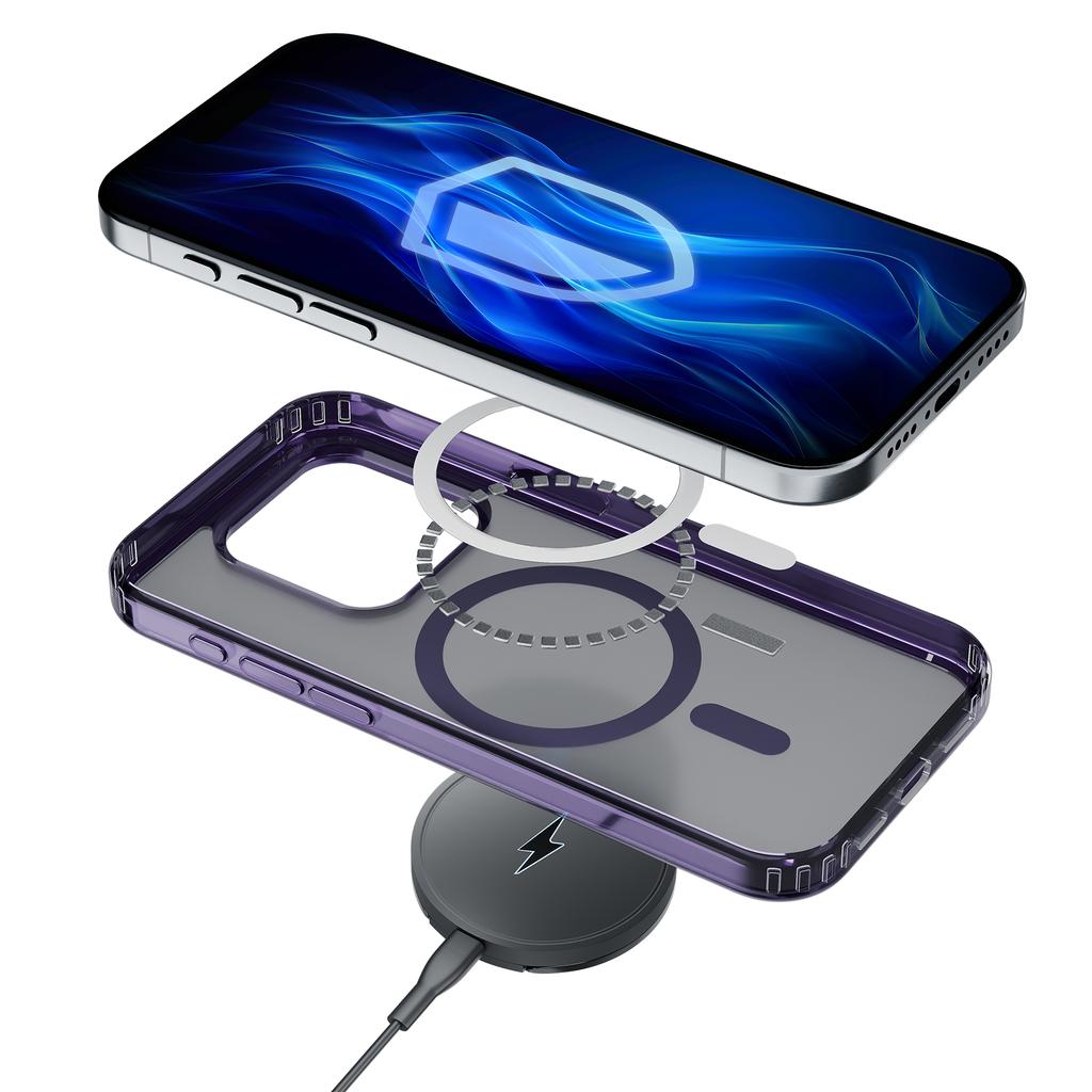 Apple Iphone 14 Plus - 3Mk Frosty Magcase Purple