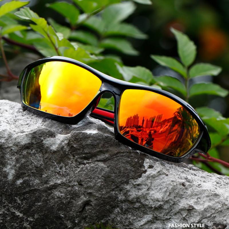 New Sport Polarized Sunglasses Men Cycling Outdoor Sunshade Eyewear Male Women Sunglasses Yellow Night Vision Eyewear Uv400