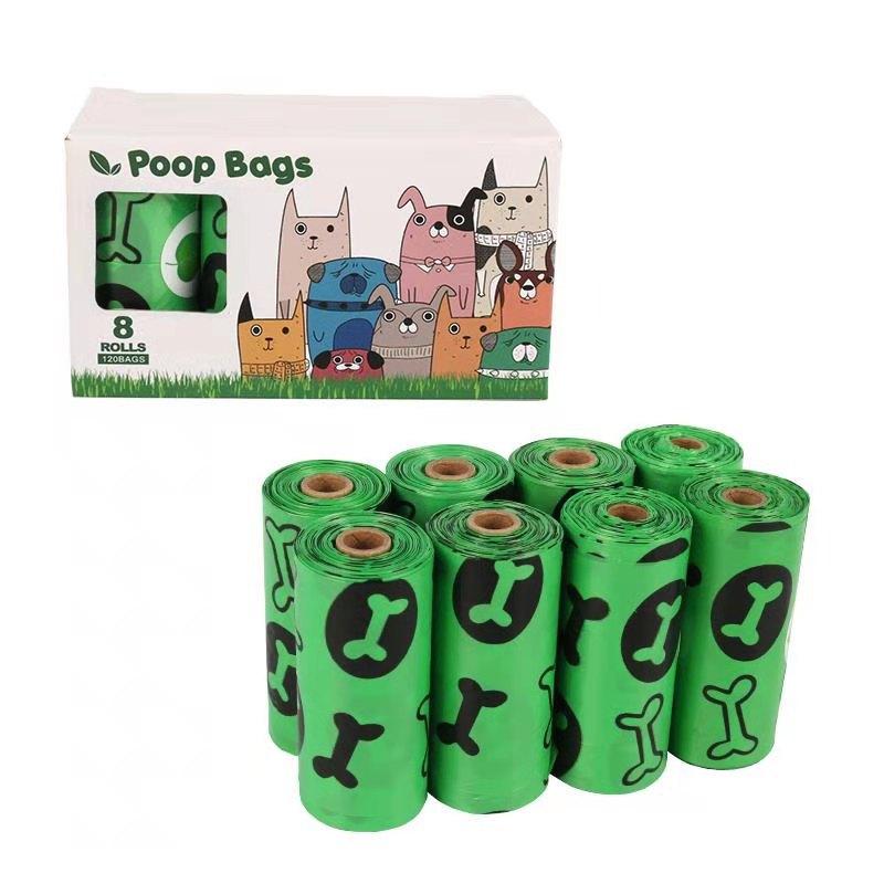 Factory Direct Supply Degradable Dog Poop Bag Bone EPI Pet Garbage Bag Pill Dispenser ODM Customizable Supplier