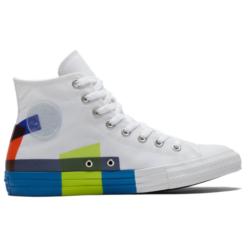 Converse Классические парусиновые кеды Chuck Taylor All Star с высоким верхом Унисекс Белые и синие