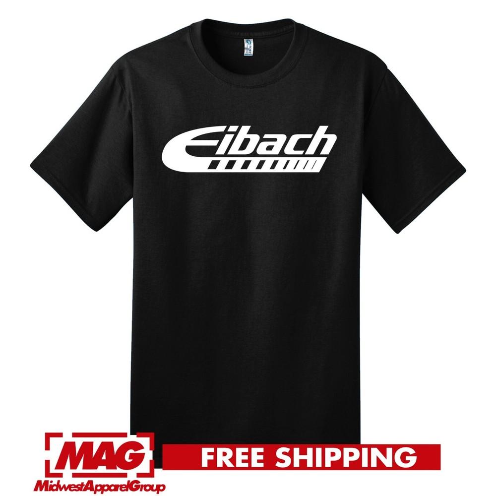 EIBACH BLACK T-SHIRT White Springs Automotive Performance Shirt Tee Lift Auto Unisex T-Shirt