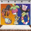Pokémon Pikachu Pocket Monster Backdrop Birthday Party Decoration Background Supplies Room Photo Studio Props Banner Kid Gifts154
