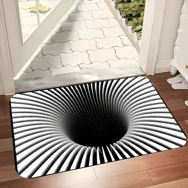 3D-визуальный коврик в виде золотых монет, домашний придверный коврик для коридора, прочный и устойчивый к пятнам коврик для улицы, коврик для ног