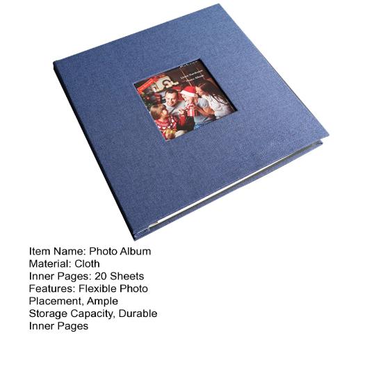 16-дюймовый/18-дюймовый самоклеящийся фотоальбом, семейный фотоальбом с 20 внутренними страницами, альбом для хранения фотографий