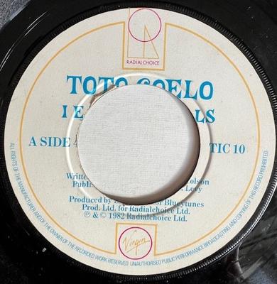 7-дюймовая пластинка TOTO COELO I Eat Cannibals TIC10 Radialchoice 1982 UK Танцевальная Электроника Б/у
