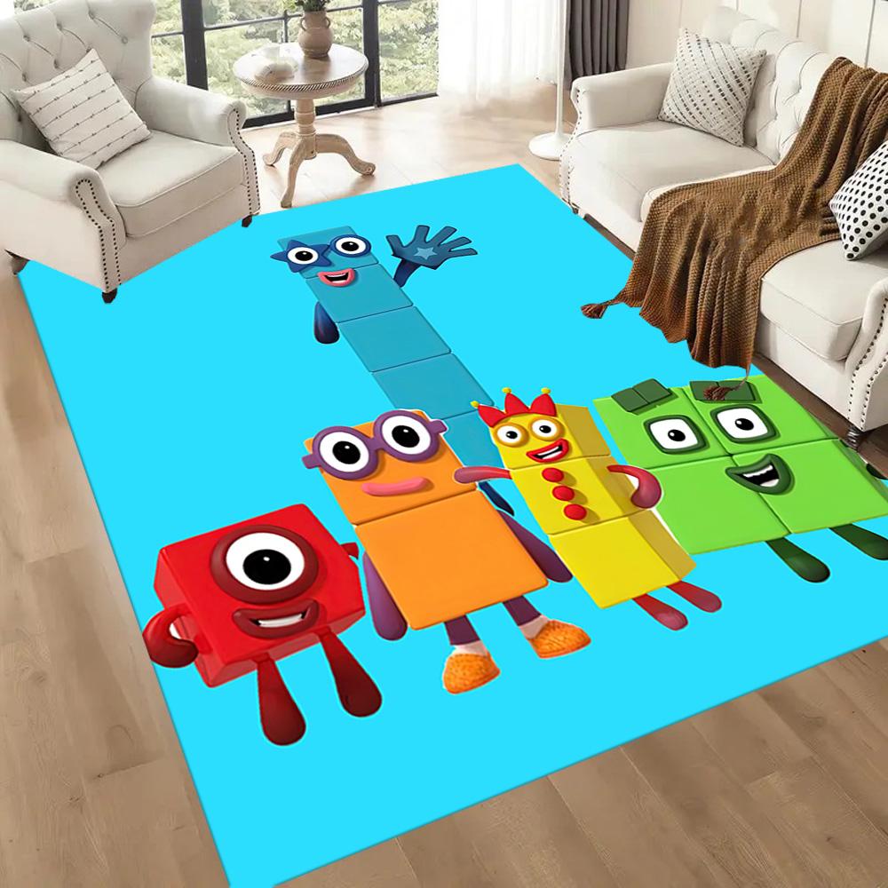 Numberblocks Area Rug Suitable For Decorate Room Living Rooms Dining Room Playrooms Antislip Rug Anime Office Decor Spiritual Gift