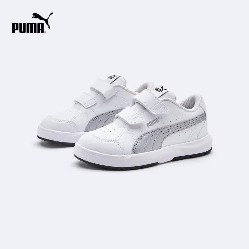 Puma Детские повседневные скейт-туфли на липучках