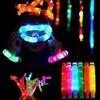 Fidget Pipe Toy Flexible DIY Stretchable Colorful Glowing Tube Relieve Boredom Adjustable LED Telescopic Tube Sensory Toys Decompression Gift