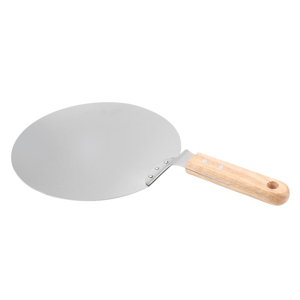 Кухонный инструмент для выпечки из нержавеющей стали, круглый шпатель для пиццы, лопата, кондитерские изделия, кухонные принадлежности для торта