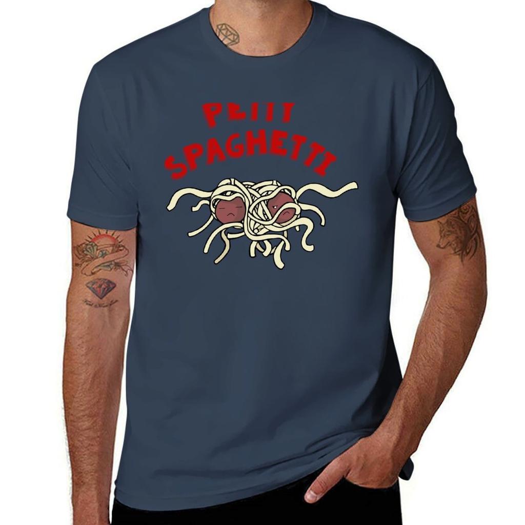 Petty Spaghetti Funny Tshirt Trendy Pattern Tshirt For Unisex