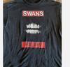 Swans Filth Shirt, SWANS Short Sleeve Cotton Black All Size T-Shirt