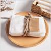 5pcs Bamboo Fiber Cleaning Cloths Eco-friendly Reusable Dish Towels Dinnerware Wash Cloths Kitchen Cleaning Supplies