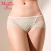 Maniform Women's Lace Mid-Low Waist Panties