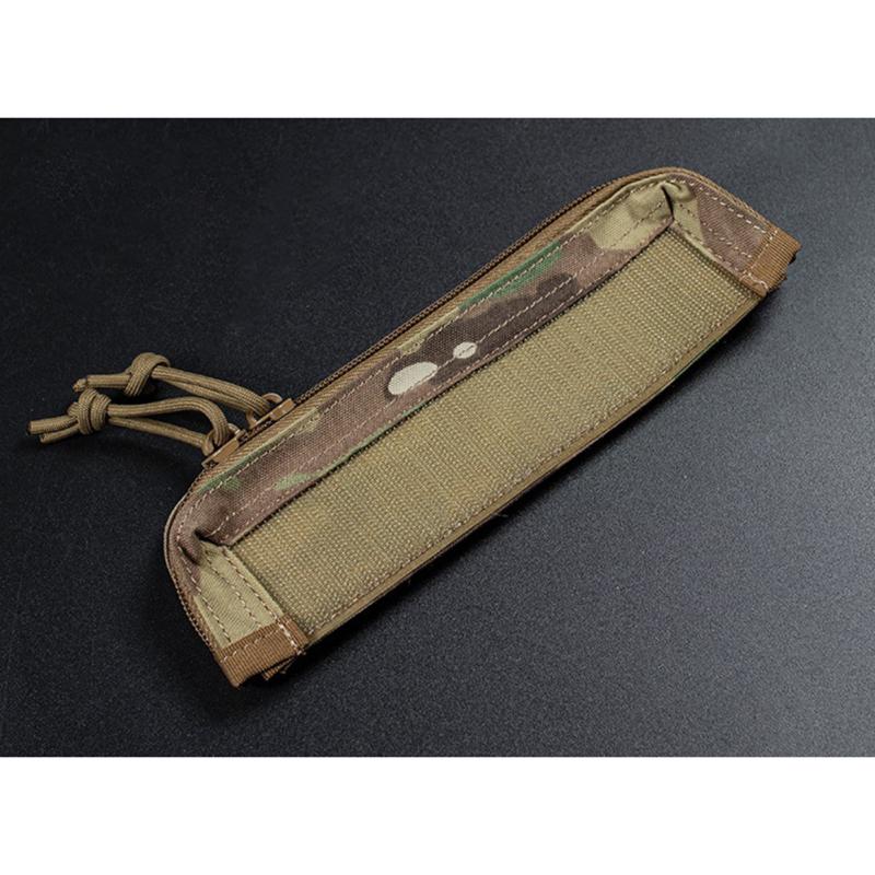 Сумка для хранения Wosport Mk4, нагрудный комплект, карман на молнии, тактический расширительный аксессуар, двойная молния