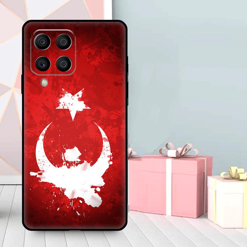 Республика Турция Реалистичный чехол-флаг для Samsung Galaxy M06 M11 M31 M14 M34 M54 M12 M32 M52 M15 M13 M16 M36 M56 M53 M35 M55