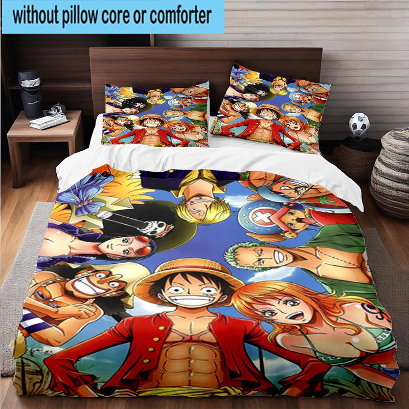 3PCS pirate Adventurous Journey 3pcs Bedding,Including 3PCS Duvet Cover And 2pcs Pillowcases Perfect for Christmas,Ideal for Bedroom, Dormitory