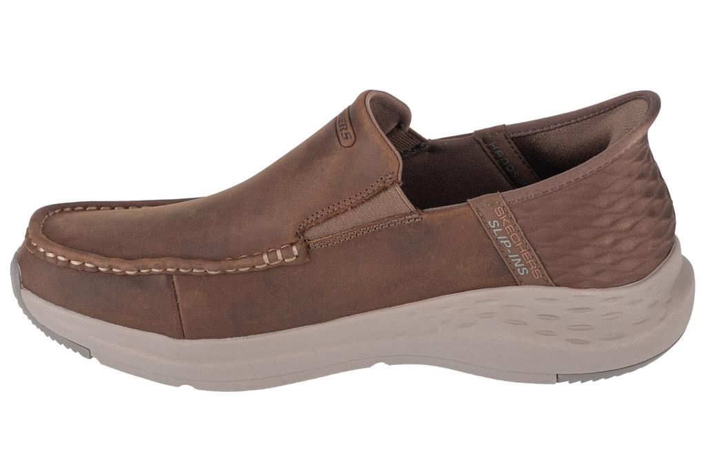 Skechers Slip-Ins Parson - Oswin, мужские коричневые полуботинки