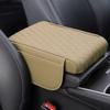 Car Armrest Pad for Lexus GX J150 J120 GX 460 400 GX OR Leather Armrest Box Mat Center Console Cushion Pad Universal Armrest Seat Box Cover